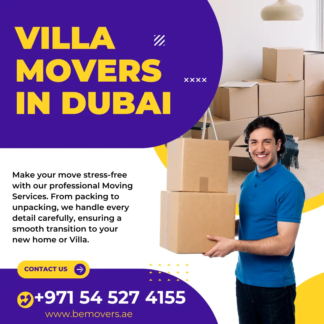 Villa movers in Dubai